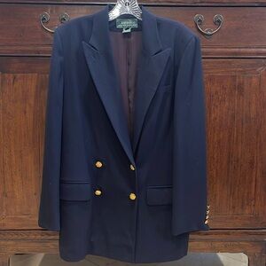 Lauren Ralph Lauren Worsted Wool blazer size 10.